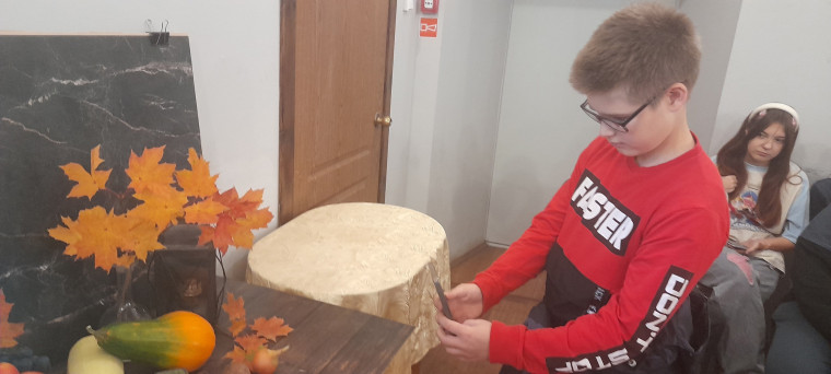 Открытие выставки.